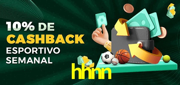 10% de bônus de cashback na hhnn